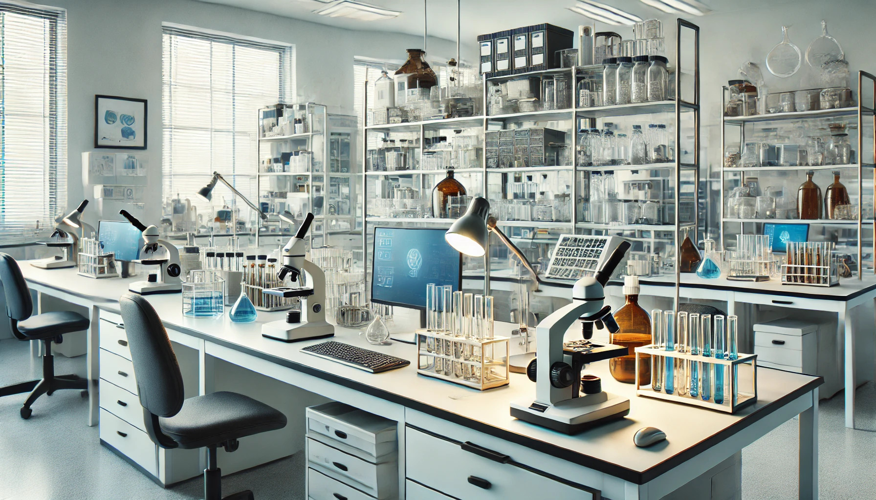 lab and equipment